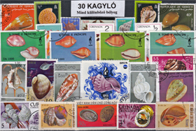 30 klf Kagyló bélyeg