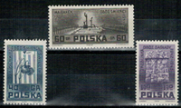 1962. A harcok emlékműve 3 érték bélyeg
