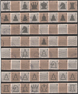 2004. KIS MAGYAR SAKKTÖRTÉNET sorozat, (bélyegzett)
