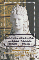 2012. Erzsébet Királyné Emlékév, a Királynő születésének 175. és koronázásának 145. évfordulója