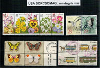USA 5 klf. bélyegsorozat (motívum)