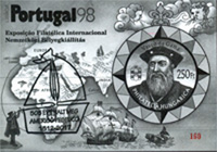 2017. 505 éve halt meg AMERIGO VESPUCCI 1512 - 2017, fekete nyomat