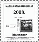 MAGYAR BÉLYEGALBUM LAP 2008.