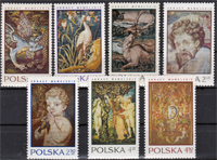 1970. Wawel  várnak faliszőnyegei 7 érték