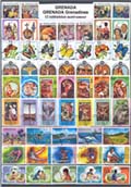 GRENADA + GRENADA Grenadines 7 klf. motívumsor