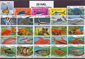 Halak (sósvizi)-25 klf. bélyeg