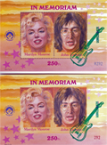2000. John Lennon halálának 20. évfordulója - Emlékív pár