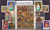 Jézus Krisztus-25 klf. bélyeg