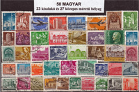 Magyar bélyegcsomag, 50 klf. (23 klf. + 27 klf.)