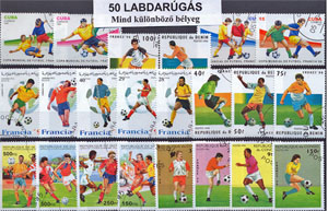 Labdarúgás-50 klf. bélyeg