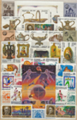 9 klf. Russzia kiadás, sorok, önnálló kiadások (postatiszta)