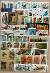 SZOVJET (I.): 35 klf. postatiszta motívum sorozat, megünt ország
