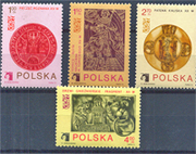 1973. Bélyegkiállítás POLSKA 73, 4 bélyeg