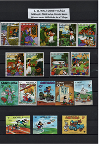 1. sz. WALT DISNEY VILÁGA Miki egér, Plútó kutya, Donald kacsa Grimm mese: Hófehérke és a 7 törpe