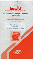 Filacsík (2 varrattal, átlátszó hátoldal) 265 x 135 mm, HAWID, kiváló minőség