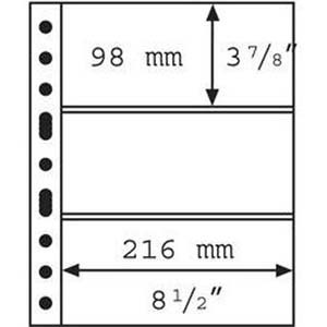 Papírpénz fedélhez tok, tasak  (GRANDE, 3C)  5db/csg