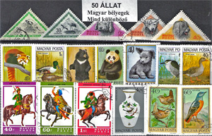 Állat 50 klf. bélyeg