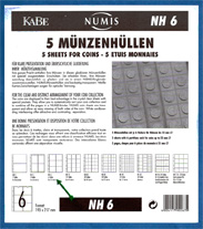 Éremberakó pótlap, NUMIS formátumú  éremberakóhoz (NH 6)