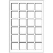 Pót táblák kék színben alumínium érme bőröndhöz 2 db/csg. /TAB 24 BL/