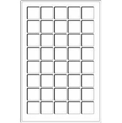 Pót táblák kék színben alumínium érme bőröndhöz  2 db/csg. /TAB 40 BL/