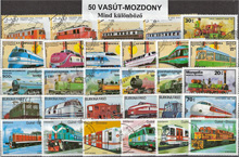 50 klf. Vasút - Mozdony