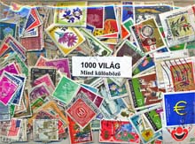 Világ 1000 klf. bélyeg